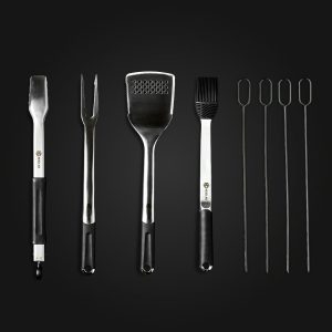 Hexclad BBQ Tool Set, 8-pc