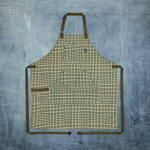 Hexclad Eco Modern Apron (Houndstooth-Forest)